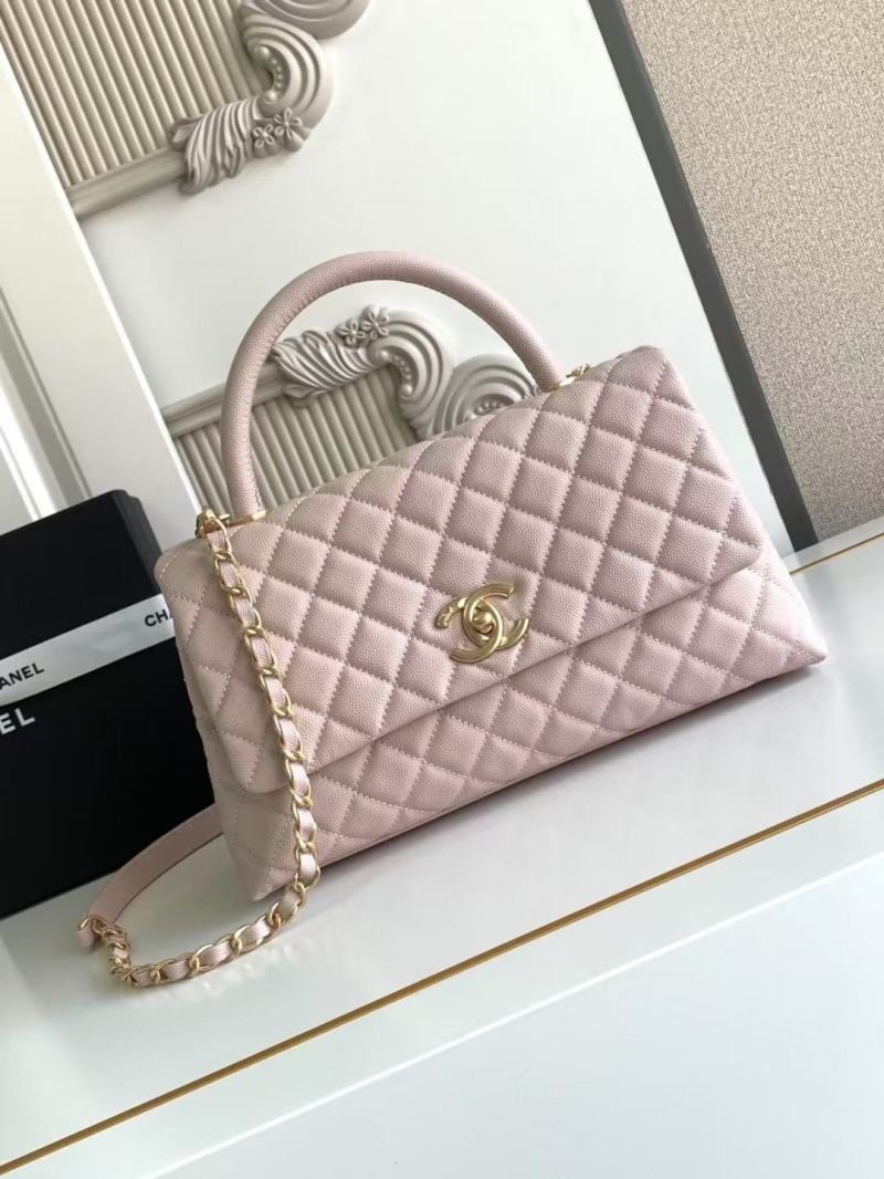 Ch**el top handle bags